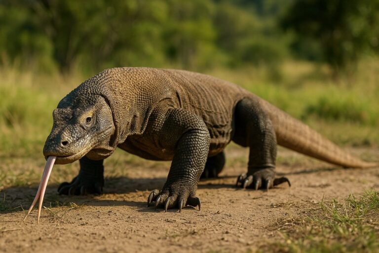 Animal totem Dragon de Komodo et sa signification spirituelle