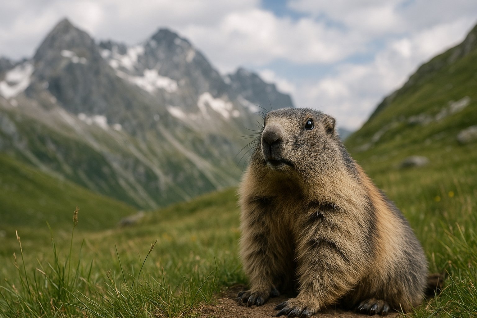 Animal totem Marmotte et sa signification spirituelle