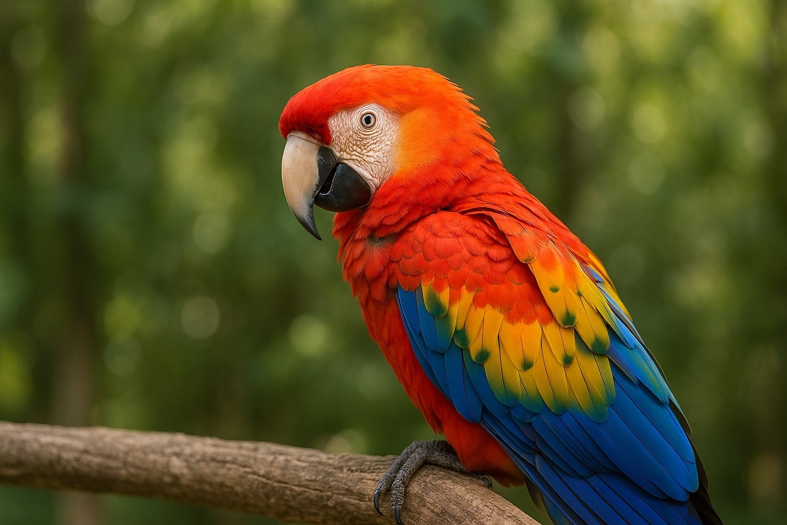 Animal totem Perroquet et sa signification spirituelle