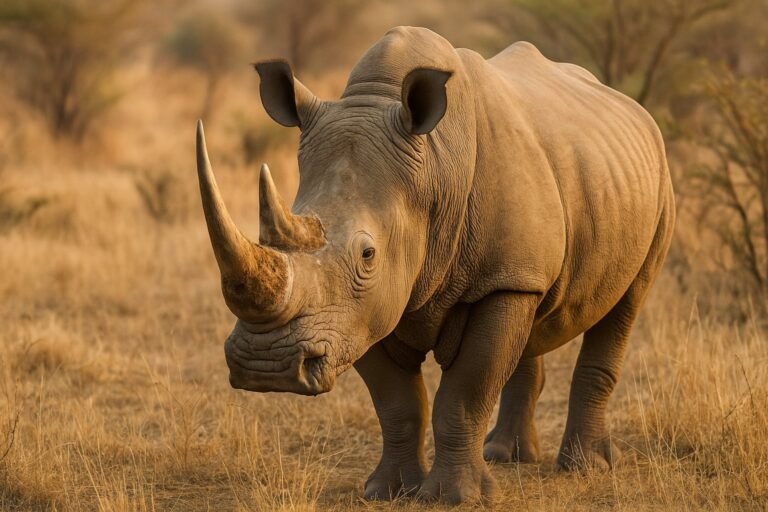 Animal totem Rhinocéros et sa signification spirituelle