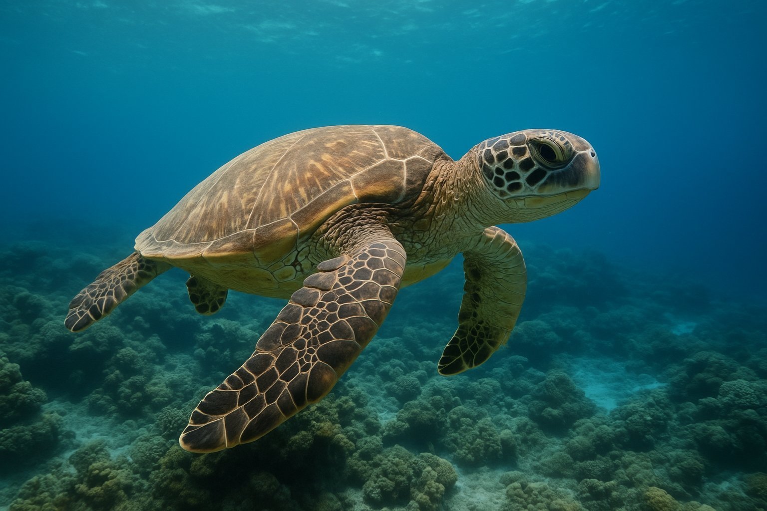 Animal totem Tortue de mer et sa signification spirituelle