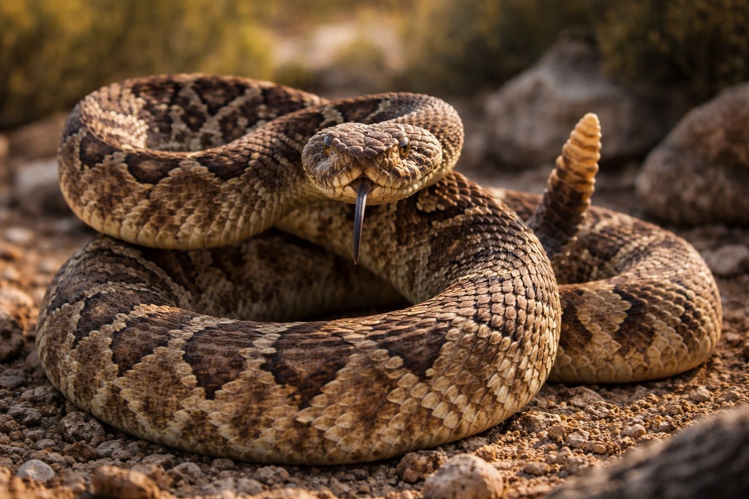 Animal totem Crotale et sa signification spirituelle