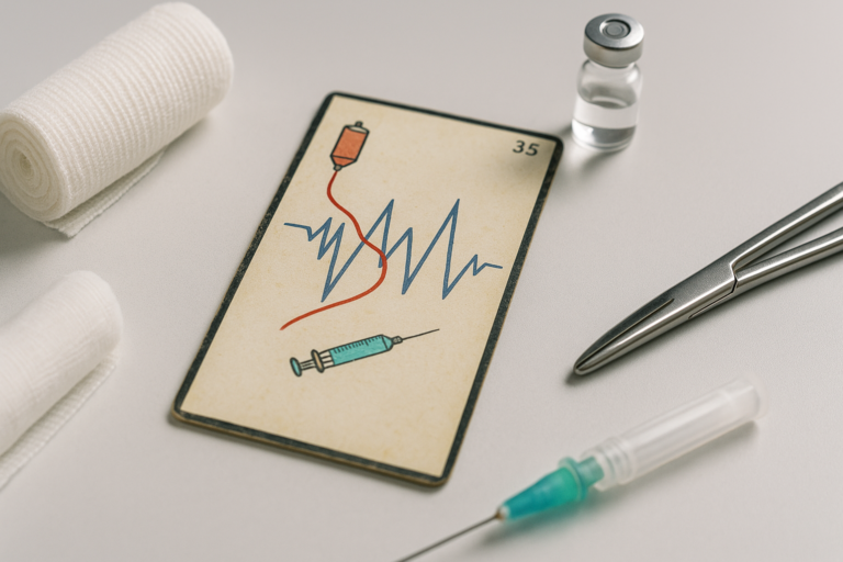 La Carte 35 de l'Oracle Gé l'Hôpital