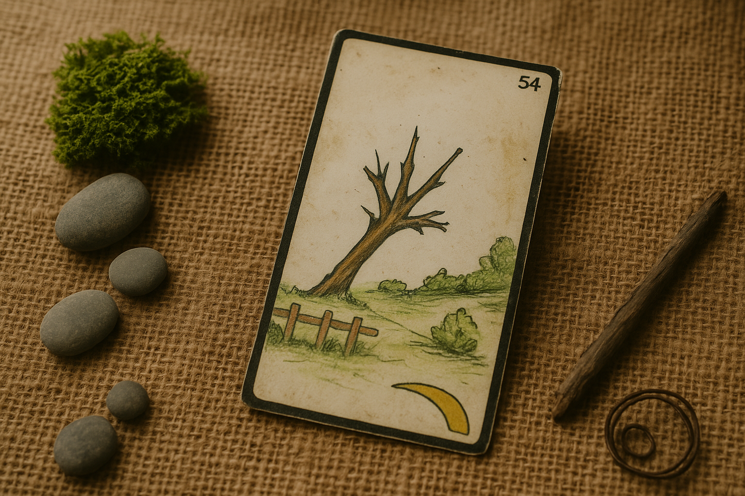 La Carte 54 de l'Oracle Gé La Campagne