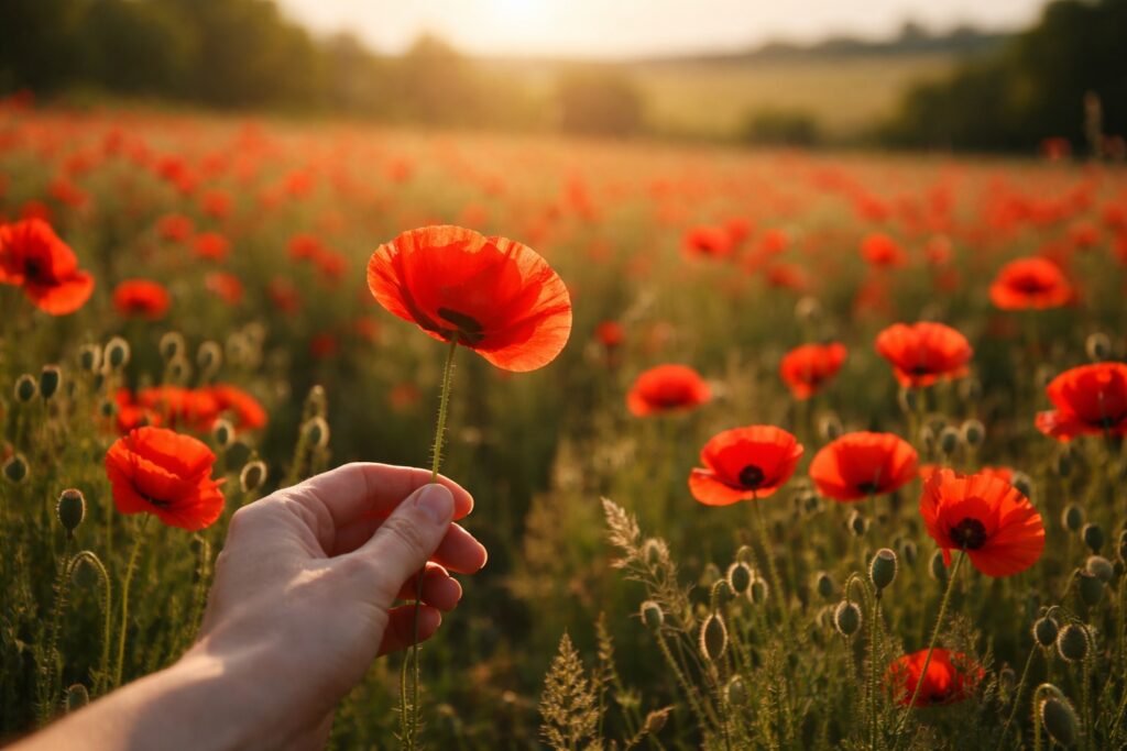Voir des coquelicots signification spirituelle