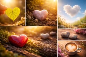 Voir des objets en forme de cœurs signification spirituelle