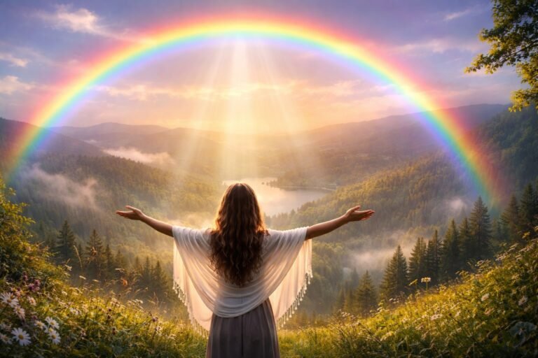 Voir un arc-en-ciel signification spirituelle