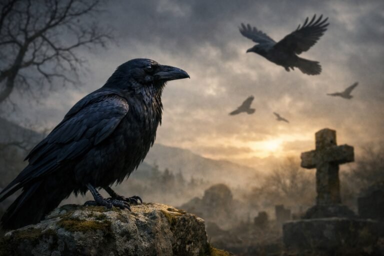 Voir un corbeau signification spirituelle