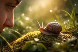 Voir un escargot signification spirituelle