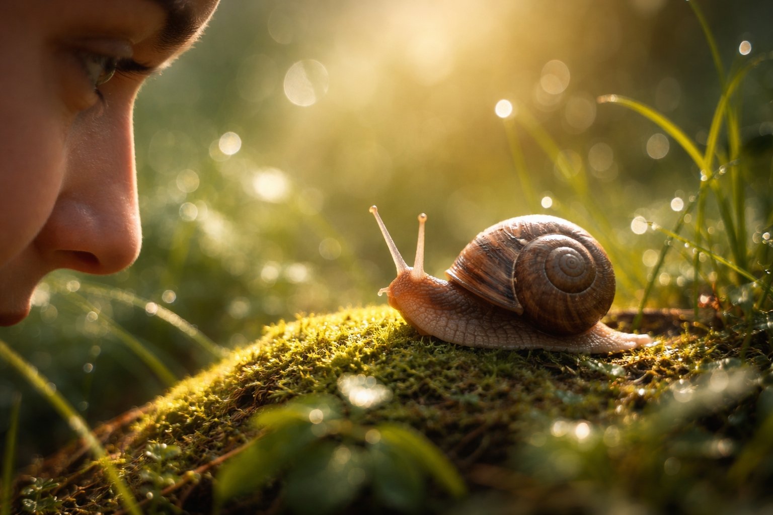 Voir un escargot signification spirituelle
