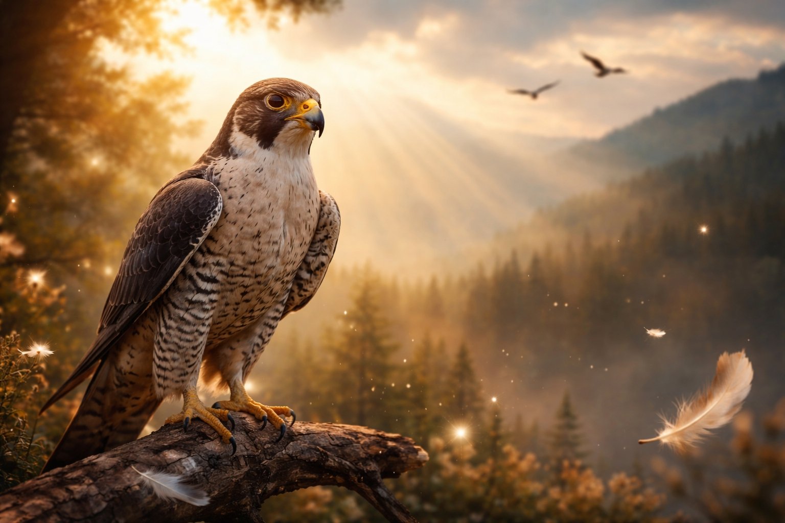 Voir un faucon signification spirituelle