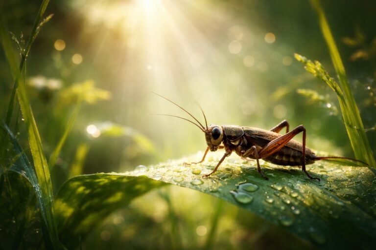 Voir un grillon signification spirituelle