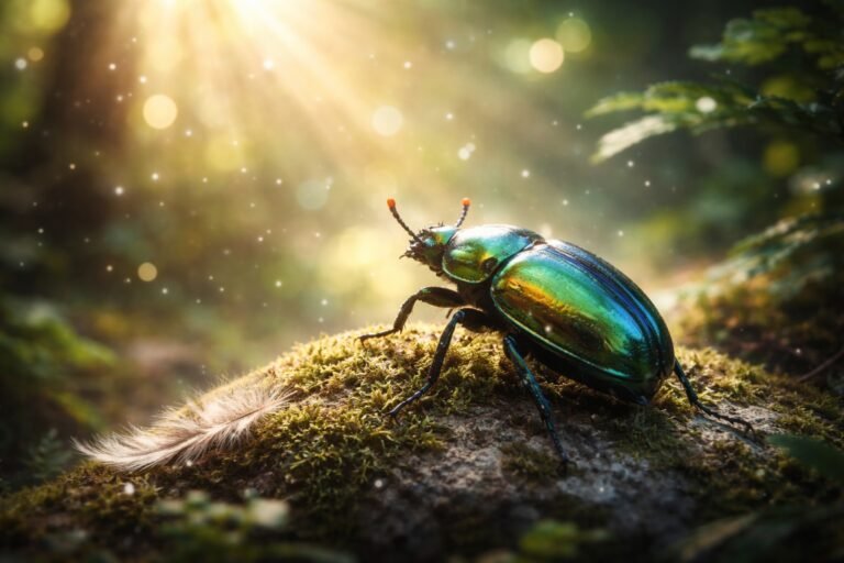 Voir un scarabée signification spirituelle