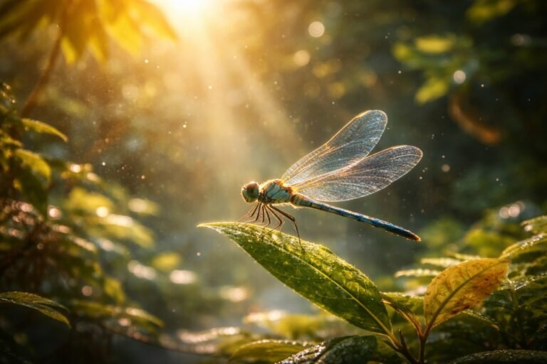 Voir une libellule signification spirituelle