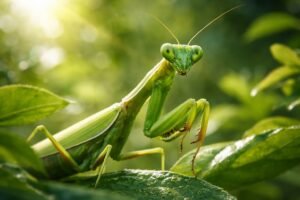 Voir une mante religieuse signification spirituelle