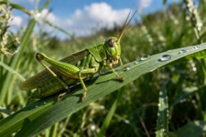 Voir une sauterelle verte signification spirituelle