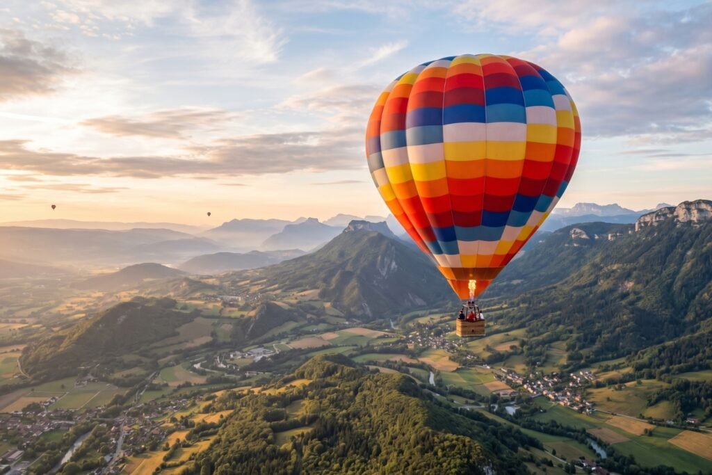 Voir une montgolfière la signification spirituelle