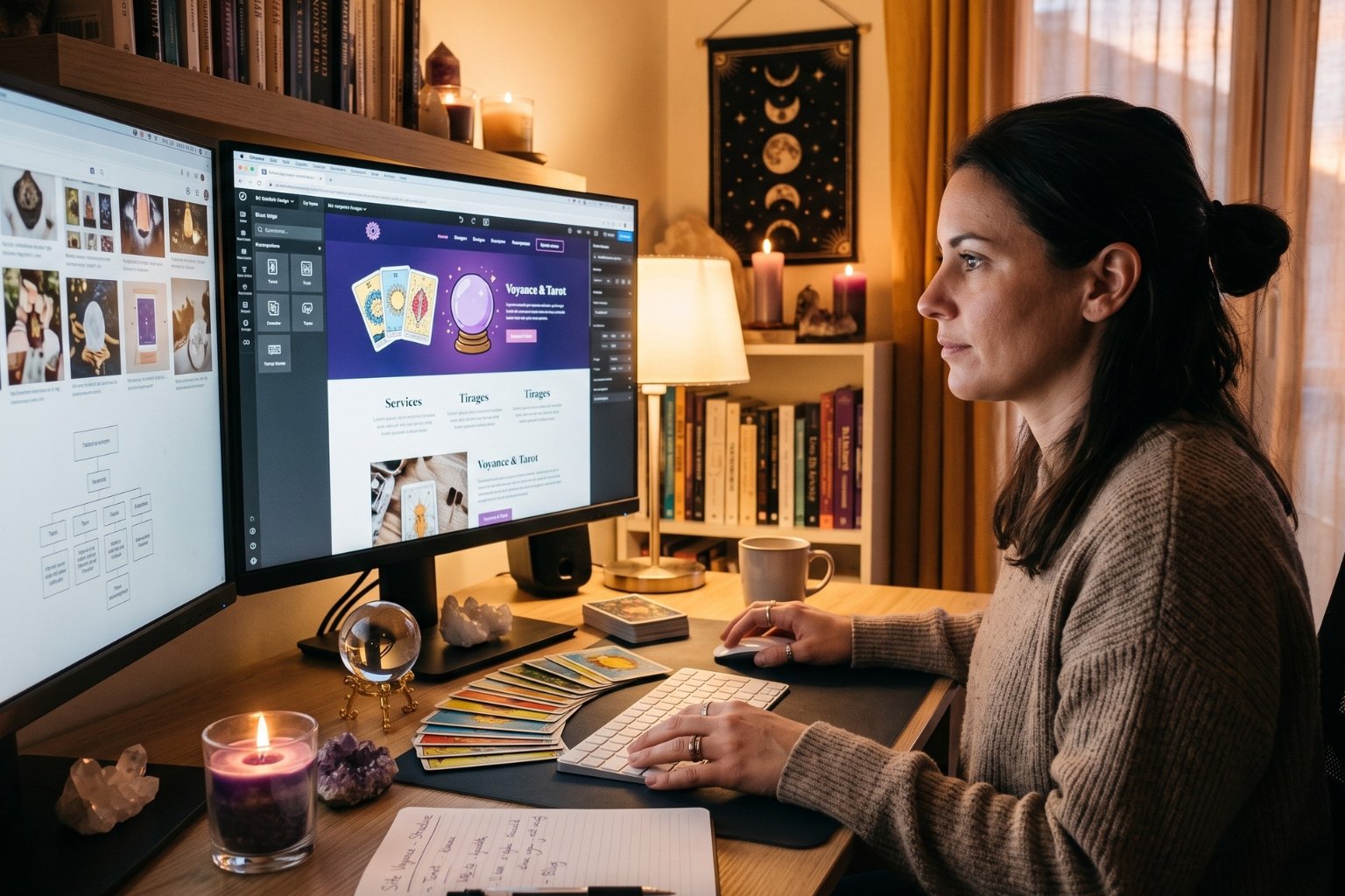 Comment créer un site de voyance
