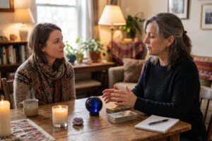 Comment se passe une séance avec un médium