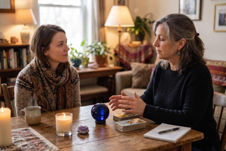 Comment se passe une séance avec un médium